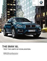 Brochure Bmw X6 2013