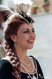 Ascoli com'era: Giostra della Quintana, la dama Carla Fort…