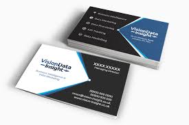 Business Card Design For A Data Analysis Company Tomlumsden Com