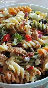 Italian Tuna Pasta Salad Cozy Country Living Recipe Tuna Salad Pasta Tuna Pasta Food