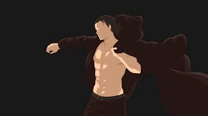 Attack eren titan wallpaper attackontitan erenjaeger. Attack On Titan Eren Yeager With Brown Pank Wearing Brown Coat With Black Background 4k Hd Anime Wallpapers Hd Wallpapers Id 39292