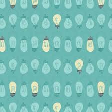 Light Bulb Pattern Pattern Design Print Patterns