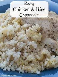 Easy Chicken And Rice Casserole Recipe A Family Favorite Recipe Recipes Easy Chicken And Rice Food