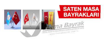 saten masa bayraklari bayrak flamalar masa