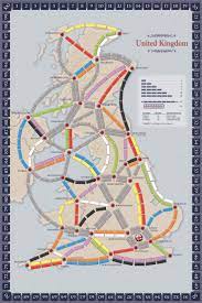Ticket To Ride Uk Version 2 1 Ticket To Ride Board Games Fun Board Games