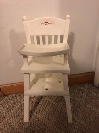 Bitty Baby High Chair Shapes Bitty Baby High Chair In Good Used Condition No Shapes Chair Table And Tray Only Doll And Toy Food Not Included Smo Baby High Chair Bitty Baby High Chair
