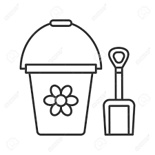 Toy Bucket And Shovel Linear Icon Thin Line Illustration Contour Royalty Free Cliparts Vectors And Stock Illustration Image 93890296 Bucket and spade designs, belfast. toy bucket and shovel linear icon thin line illustration contour