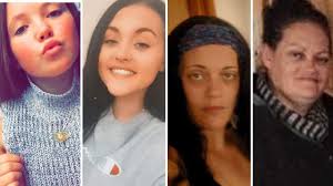 Brittany, Tameka, Vonda Riley and Teeya Williams in wild disturbance