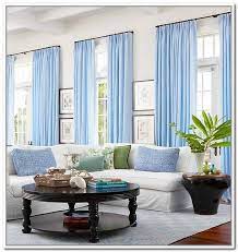 Light Blue Curtains Living Room