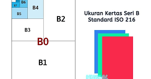 Ukuran Kertas Seri B B0 B1 B2 B3 B4 B5 B6 B7 B8 B9 B10 Lengkap Vuiral
