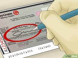 Detach the stub as directed and keep for. 3 Ways To Fill Out A Moneygram Money Order Wikihow