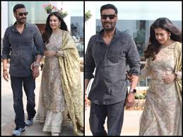 Pictures Ajay Devgn And Kajol Get Clicked As They Promote Tanhaji The Unsung Warrior In Style Hindi Movie News Times Of India Help us build our profile of kajol and ajay devgan!