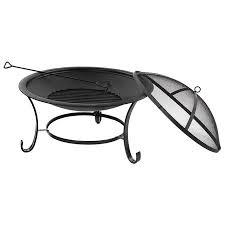 Look for a patio set with an included fire pit table for ease and comfort. Must Have Fire Pit Round Deep 29 From Living Accents Accuweather Shop