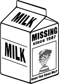 Home Milk Carton Missing Person Picture On Milk Carton Coloring Page Milk Carton Coloring Pages Milk