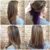 Brown Hair Purple Highlights