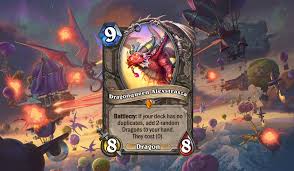 I mean sure they hover. Hearthstone Descent Of Dragons Card Analyses Part 4 Shacknews