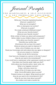 Journal Prompts For Mindfulness And Self Discovery 31 Day Challenge With Journal Prompts Journal Writing Prompts Journal Questions Journal Prompts