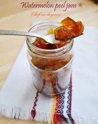 With freezer jam, the fruit is not cooked, giving it a brighter. Watermelon Rind Jam Chef In Disguise