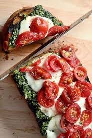 Tartine Pesto Tomates Cerise Et Burrata 20 Recettes De Tartines Salees 30 Recettes De Tartines Salees Recette Tartine Recettes De Cuisine Nourriture
