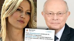 ANTYSEMICKIE PODSZCZUWANIE MAGDALENY OGÓREK Magdalena Ogórek wielokrotnie  naginała granice dobrego smaku, ale tym razem definitywnie je przekroczyła.  Skandaliczny wpis na Twitterze byłej kandydatki SLD na prezydenta, a  obecnie prowadzącej program w TVP,
