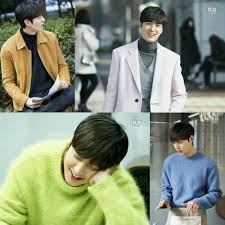Dalam kondisi genting tersebut, keduanya memutuskan untuk terjun ke dalam laut. K Lookbook Lee Min Ho Legend Of The Blue Sea