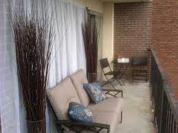 An Easy And Cheap Way To Make A Balcony More Cozy And Hide A Brick Wall Buy Curtains Costs Depends On You 3m Wall Adhesive Hooks 8 Pack For 2 99 At Home De