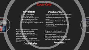 ➡ análisis dafo de una empresa. Foda Pest Coca Cola By Luis Alfonso Sauceda Ibarra