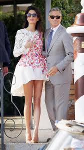 We're wishing george clooney a happy anniversary by looking back on his 2014 wedding to amal! Custom Made Amal Alamuddin Wedding Dress Inspired For Etsy