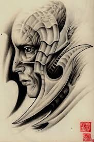 Photos From Elvin Yong Elvintattoo666 On Myspace Life Sketch Biomechanical Tattoo Samurai Tattoo