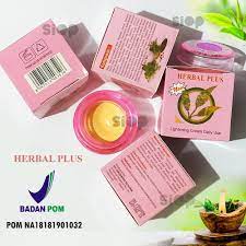 Paling Murah Cream Herbal Plus Original 100 Termurah Produk Ori 08568181663 Komposisi Jerawat Herbal