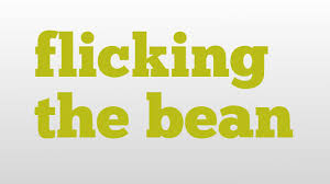 Flip, leaf, riff, riffle, thumb. Flicking The Bean Meaning And Pronunciation Youtube