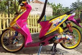 200 Modifikasi Motor Beat 2020 Babylook Thailook Simple Otomotifer