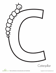 C Is For Caterpillar Preschool Letters Letter C Activities Alphabet Preschool