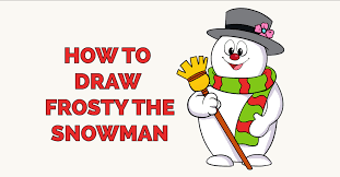 How To Draw Frosty The Snowman Really Easy Drawing Tutorial Winter snowman theme drawing 2. how to draw frosty the snowman really