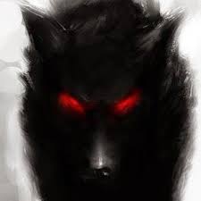 Red Eye Photos On Watchinga Wolf With Red Eyes Shadow Wolf Black Shuck