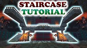Ark Staircase Turorial Building Tips And Tricks Ark Survival Evolved Bases Ark Survival Evolved Tips Ark Survival Evolved