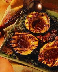 Acorn Squash With Spiced Pecan Butter Veggies Recipes Recipe Acorn Squash Recipes Acorn Squash Recipes