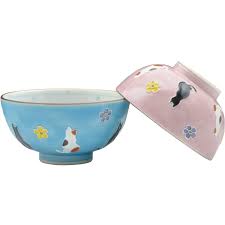 Amazon.co.jp: Kyō Ware LIH559 Kiyomizu Pottery, Soupu Kiln Rice Bowl,  Bunion Cat : Home & Kitchen