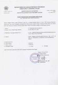Fhoto copy akte notaris 4. Contoh Surat Permohonan Pengukuhan Pengusaha Kena Pajak Bagi Contoh Surat