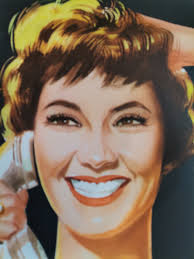 The Zürich Engagement, Cinema Poster 1957, + Liselotte Pulver Signed  Autograph 17 X 12 In, Coa