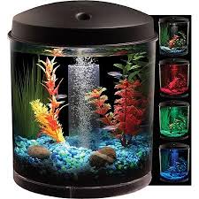 Hawkeye 2 Gallon Aquarium Starter Kit With Power Filter And Led Walmart Com In 2021 Aquarium Kit Small Fish Tanks Aquarium Fish Tank