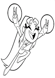 Teen Titans Go Para Colorear