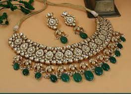 Kundan Wedding Choker Necklace Kundan Jewellery Set Kundan Jewellery Bridal Jewelry Stores