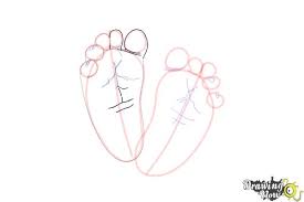 Something one of the best easy sketches to draw is a key part of winter fun! How To Draw Baby Feet Drawingnow
