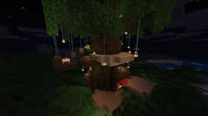 I had oak and dark oak… so. Dark Oak Tree House Minecraft