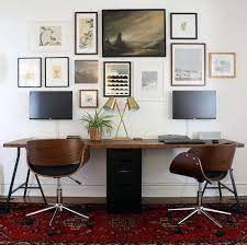 Two person computer desk with file cabinet. 2 Person Desk You Ll Love In 2021 Visualhunt