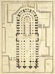 Plan Of Notre Dame Cathedral Paris Archi Maps Photo Cathedral Architecture Cathedral Architecture Mapping