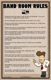 Band Room Rules Band Nerd Marching Band Humor Band Humor