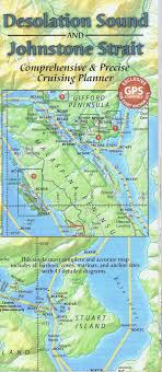 desolation sound johnstone strait map folded