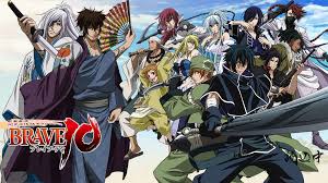 Brave 10 2012 Naruto Style Ninjas Kirigakure Saizou An Iga Ninja In Search Of His Life S Path Comes Across An Izumo Sh Anime Shows Samurai Anime Anime